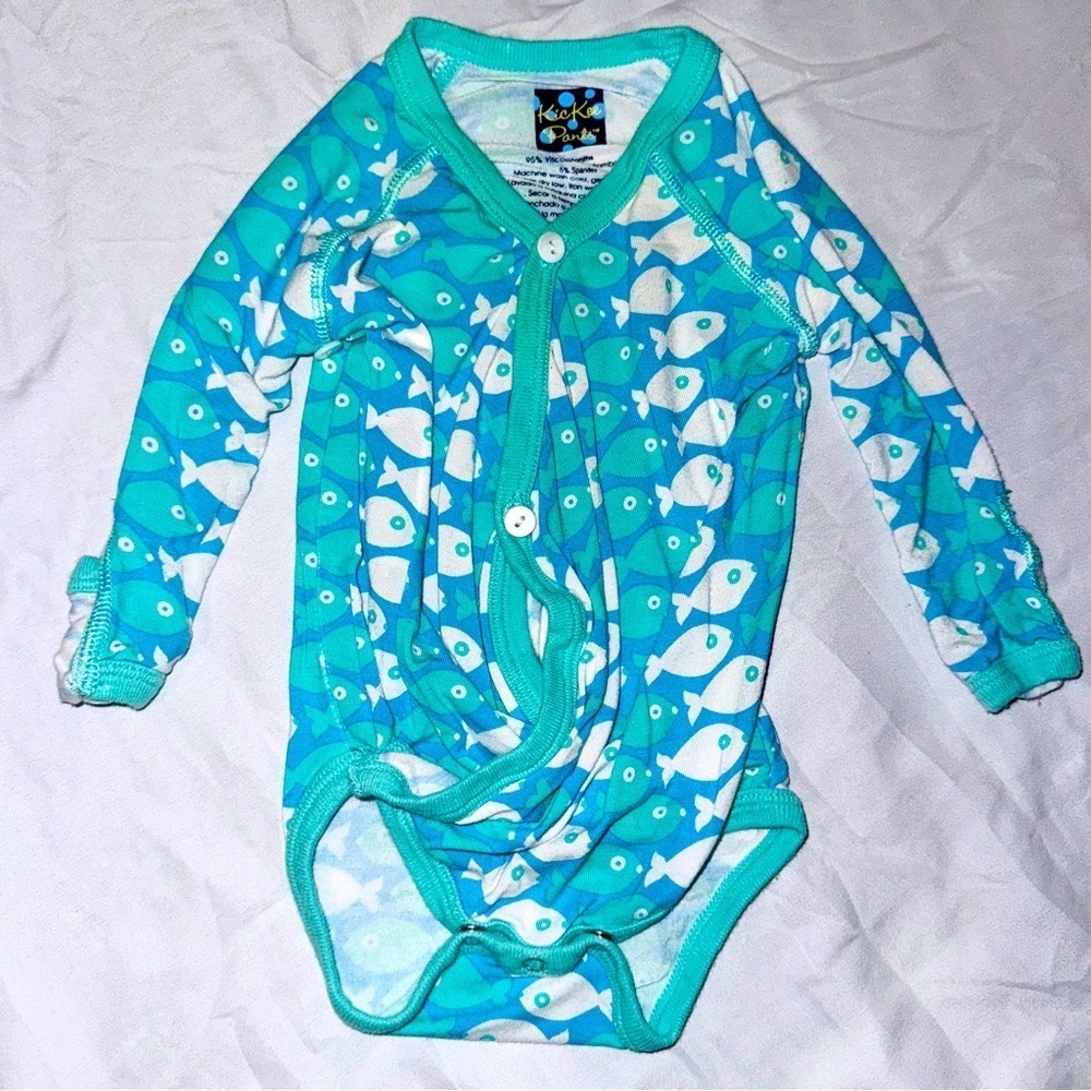 Kickee pants onesie